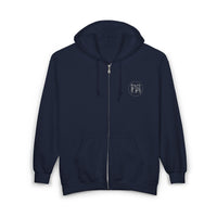 Frank the Headlight Unisex Heavy Blend™ Full Zip Hooded Sweatshirt