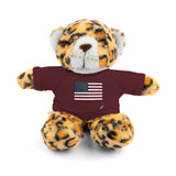 American Flag Stuffed Animals with Tee