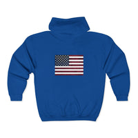 American Flag Unisex Heavy Blend™ Full Zip Hooded Sweatshirt