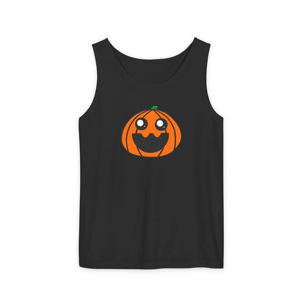 Penelope the Pumpkin Unisex Garment-Dyed Tank Top