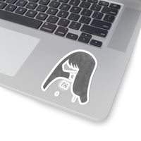 Graphite Lucy Kiss-Cut Stickers