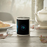 The Creative Art Series: Classic Blue Insulated Coffee Mug, 10oz