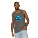 Classic Blue Unisex Garment-Dyed Tank Top