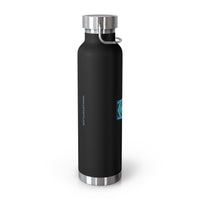 Classic Blue Copper Vacuum Insulated Bottle, 22oz