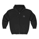 Graphite Lucy Unisex Heavy Blend™ Full Zip Hooded Sweatshirt
