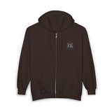 Frank the Headlight Unisex Heavy Blend™ Full Zip Hooded Sweatshirt