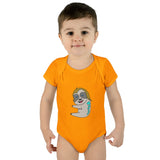Sandy thw Sloth Infant Baby Rib Bodysuit