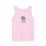 Sandy the Sloth Unisex Garment-Dyed Tank Top