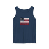 American Flag Unisex Garment-Dyed Tank Top