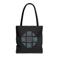 Teal Hex Tote Bag