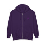 Purple Sun Unisex Heavy Blend™ Full Zip Hooded Sweatshirt