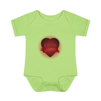 Heartmail Infant Baby Rib Bodysuit