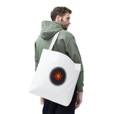 Orange Star Tote Bag