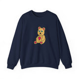 Peri Bear Unisex Heavy Blend™ Crewneck Sweatshirt