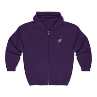 American Flag Unisex Heavy Blend™ Full Zip Hooded Sweatshirt