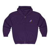 American Flag Unisex Heavy Blend™ Full Zip Hooded Sweatshirt