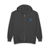 Classic Blue Unisex Heavy Blend™ Full Zip Hooded Sweatshirt