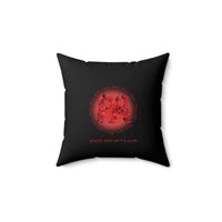 Heartmail Spun Polyester Square Pillow