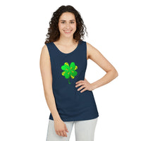 Clover Unisex Garment-Dyed Tank Top