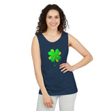 Clover Unisex Garment-Dyed Tank Top