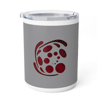 Spiral Red Insulated Coffee Mug, 10oz