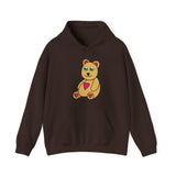 Peri Bear Unisex Heavy Blend™ Hooded Sweatshirt