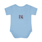 Spiral Red Infant Baby Rib Bodysuit