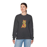 Peri Bear Unisex Heavy Blend™ Crewneck Sweatshirt