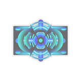 Classic Blue Kiss-Cut Stickers