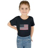 AMerican Flag Infant Baby Rib Bodysuit