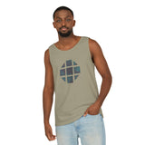Teal Hex Unisex Garment-Dyed Tank Top