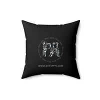 Frank the Headlight Spun Polyester Square Pillow