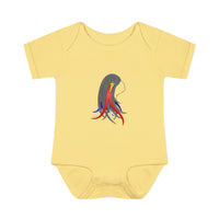 4th of July Lucy Infant Baby Rib Bodysuit