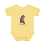 4th of July Lucy Infant Baby Rib Bodysuit