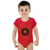 Orange Star Infant Baby Rib Bodysuit