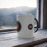 Orange Star  Color Morphing Mug, 11oz