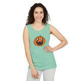 Penelope the Pumpkin Unisex Garment-Dyed Tank Top