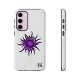 The Creative Art Series: Purple Sun Tough Cases
