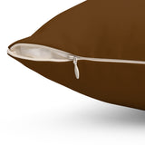 Penelope the Pumpkin Spun Polyester Square Pillow
