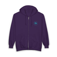 Classic Blue Unisex Heavy Blend™ Full Zip Hooded Sweatshirt