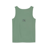 Teal Hex Unisex Garment-Dyed Tank Top