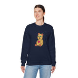 Peri Bear Unisex Heavy Blend™ Crewneck Sweatshirt