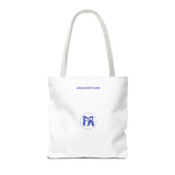 Blue Lucy Tote Bag