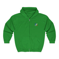 American Flag Unisex Heavy Blend™ Full Zip Hooded Sweatshirt
