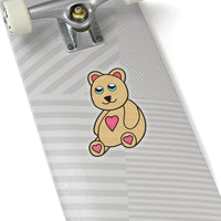Peri Bear Kiss-Cut Stickers
