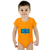 Classic Blue Infant Baby Rib Bodysuit