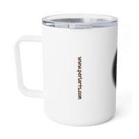 Orange Star  Insulated Coffee Mug, 10oz