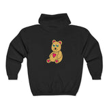 Peri Bear Unisex Heavy Blend™ Full Zip Hooded Sweatshirt