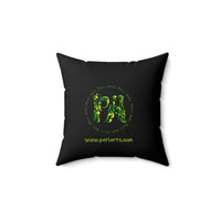 Clover Spun Polyester Square Pillow