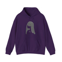 Graphite Lucy Unisex Heavy Blend™ Hooded Sweatshirt